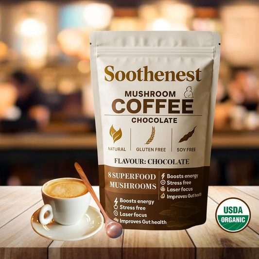 Mushroom Coffee Powder - SOOTHENEST COFFEES